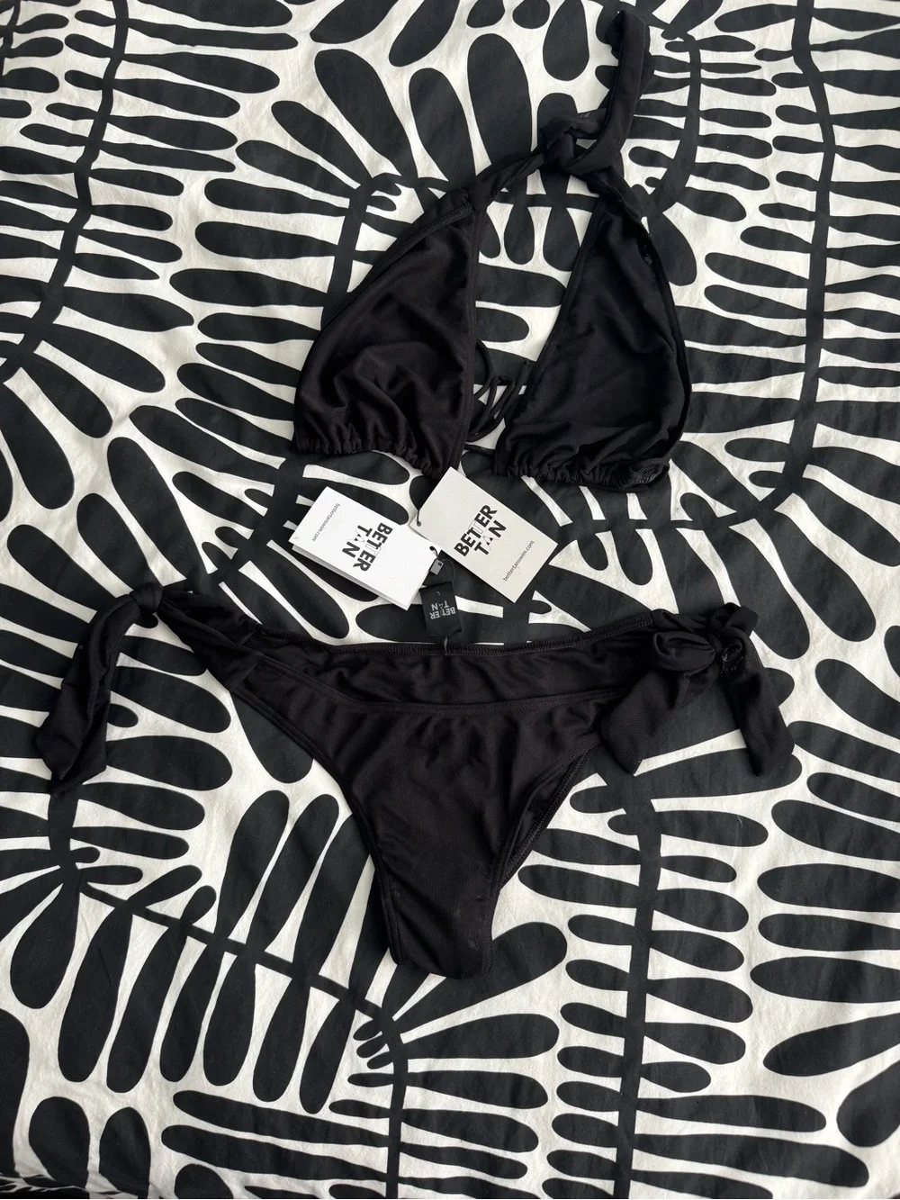 Better Tan Tan-through Ios Bottom in Black - Picture 3 of 5